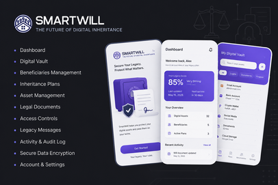 Screenshot: digital inheritance service (Web3)