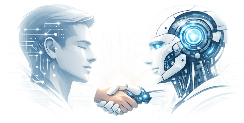 Humans and AI, in that order